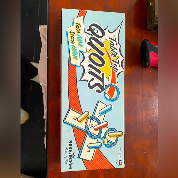 Wild and Wolf Games Nib Mojos House Of Fun Table Top Quoits Game